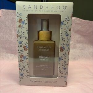 SAND+FOG Tahitian Vanilla Fragrance Diffuser Oil - Beige Bottle